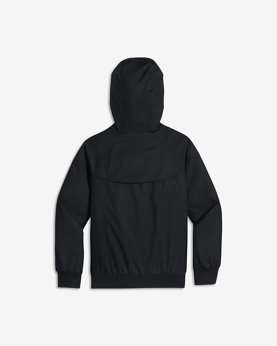 Black nike windbreaker boys hotsell